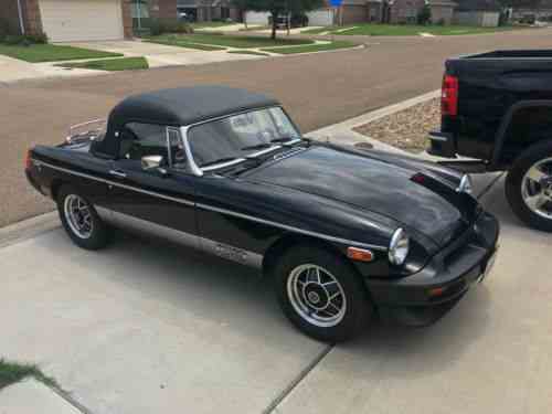 mg mgb 1980 selling a s mg b car with a custom hardtop one owner cars for sale mg mgb 1980