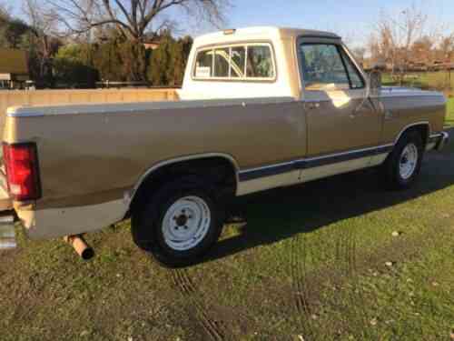 dodge ram 1500 1987 dodge d150 short bed two tone color hard one owner cars for sale dodge ram 1500 1987