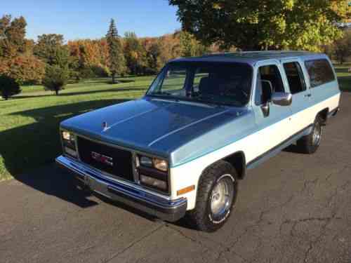 gmc suburban sle 1989 thanks for viewing this suburban sle one owner cars for sale gmc suburban sle 1989