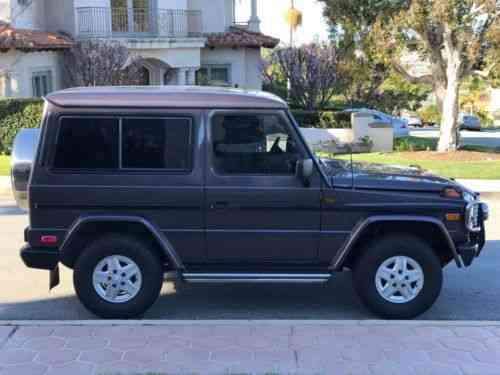 Mercedes Benz G Class Rare 2 Door California Title 1992 The One Owner Cars For Sale