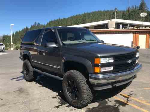 Chevrolet Tahoe Lt 2 Door 1999