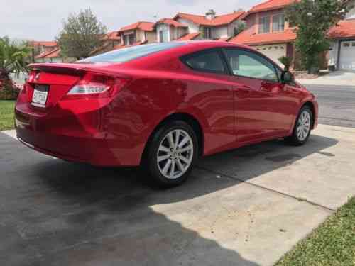 Honda Civic Ex L Coupe 2 Door 2012