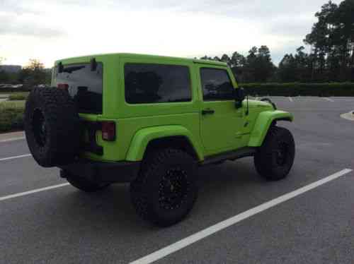 Jeep Wrangler Rubicon Sport Utility 2 Door 2013