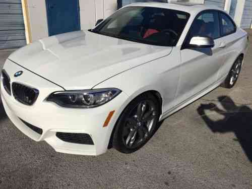 Bmw 2 Series M 235 2015 M235 I White With Red Interior